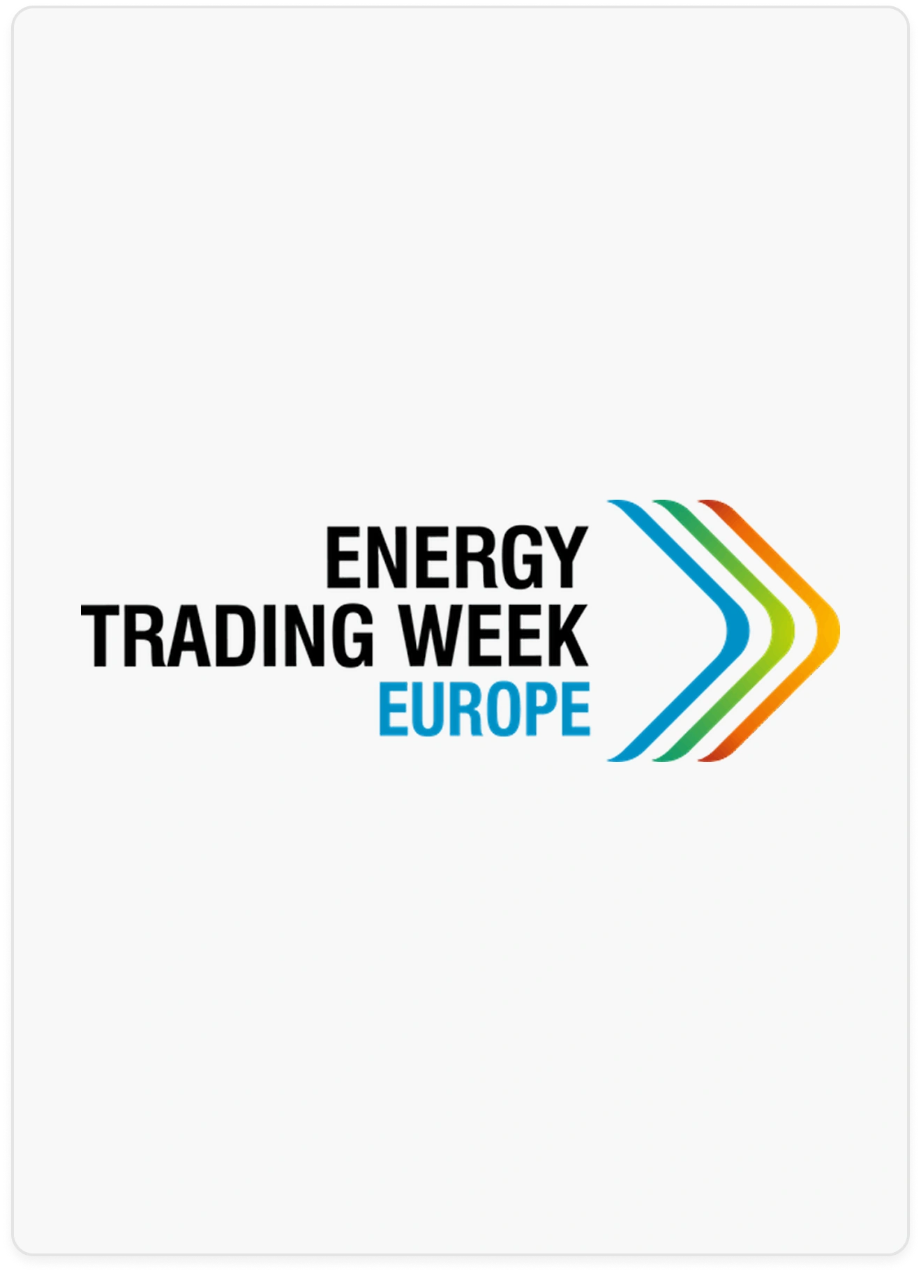 Energy Trading Week Europe