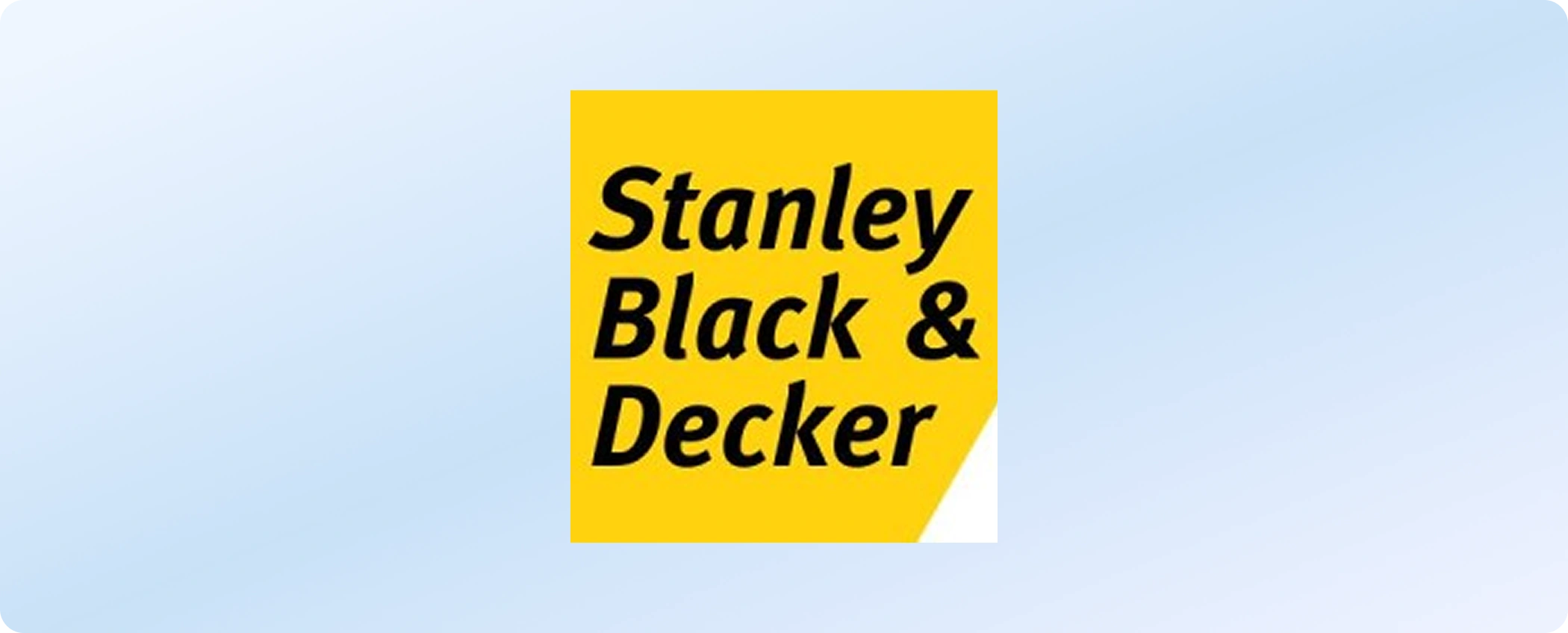 Stanley Black and Decker